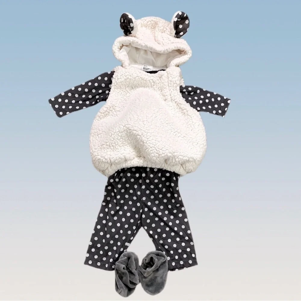 BABY LAMB COSTUME 4pc / NWT - Picture 2 of 15